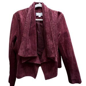 Badgley Mischka American Glamour Suede Jacket